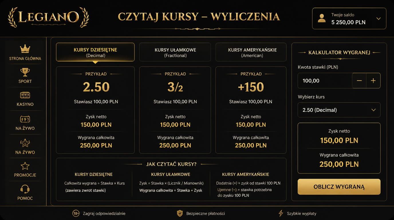 Przykłady kursów z objaśnieniem typów